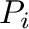 $P_{i}$
