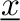 $\underline{x}$