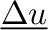 $\underline{\Delta u}$