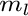 $^{m_l}$