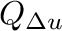$Q_{\Delta u}$