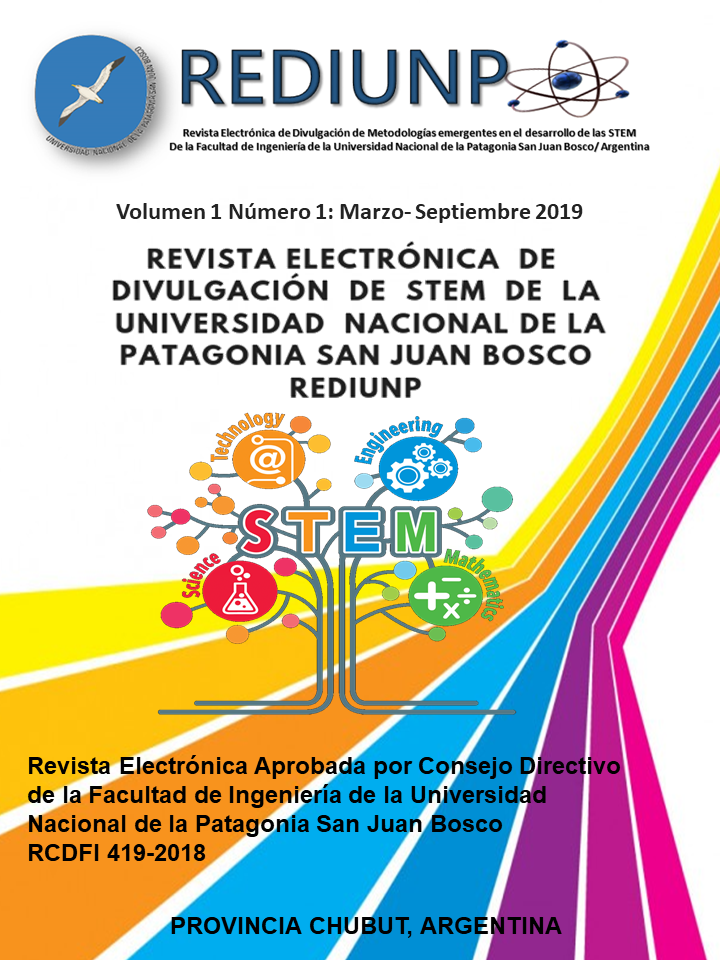 					Ver Vol. 1 Núm. 1 (2019): Revista Electrónica de divulgación de STEM de la Facultad de Ingeniería de la Universidad Nacional de la Patagonia San Juan Bosco
				