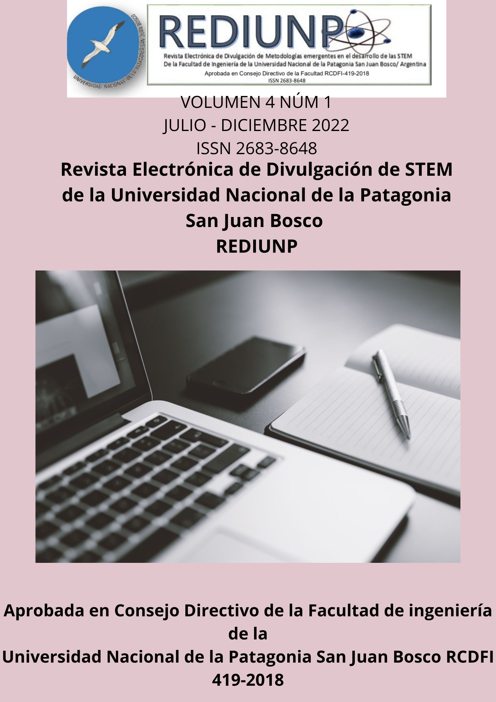 					Ver Vol. 4 Núm. 1 (2022): Revista Electrónica de divulgación de STEM de la Facultad de Ingeniería de la Universidad Nacional de la Patagonia San Juan Bosco.
				