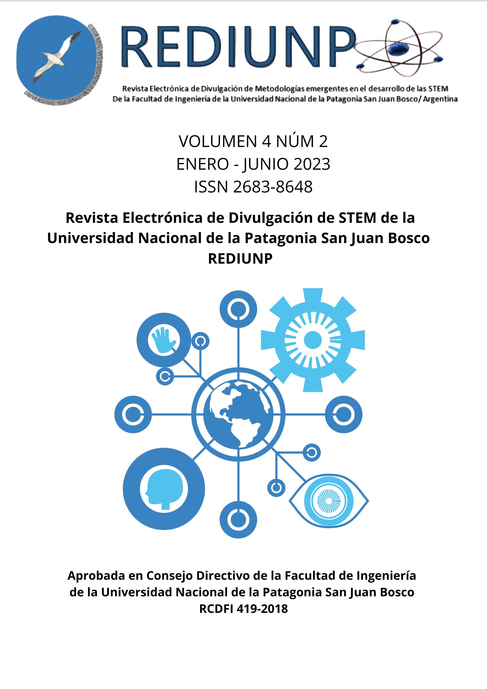 					Ver Vol. 4 Núm. 2 (2022): Revista Electrónica de divulgación de STEM de la Facultad de Ingeniería de la Universidad Nacional de la Patagonia San Juan Bosco.
				