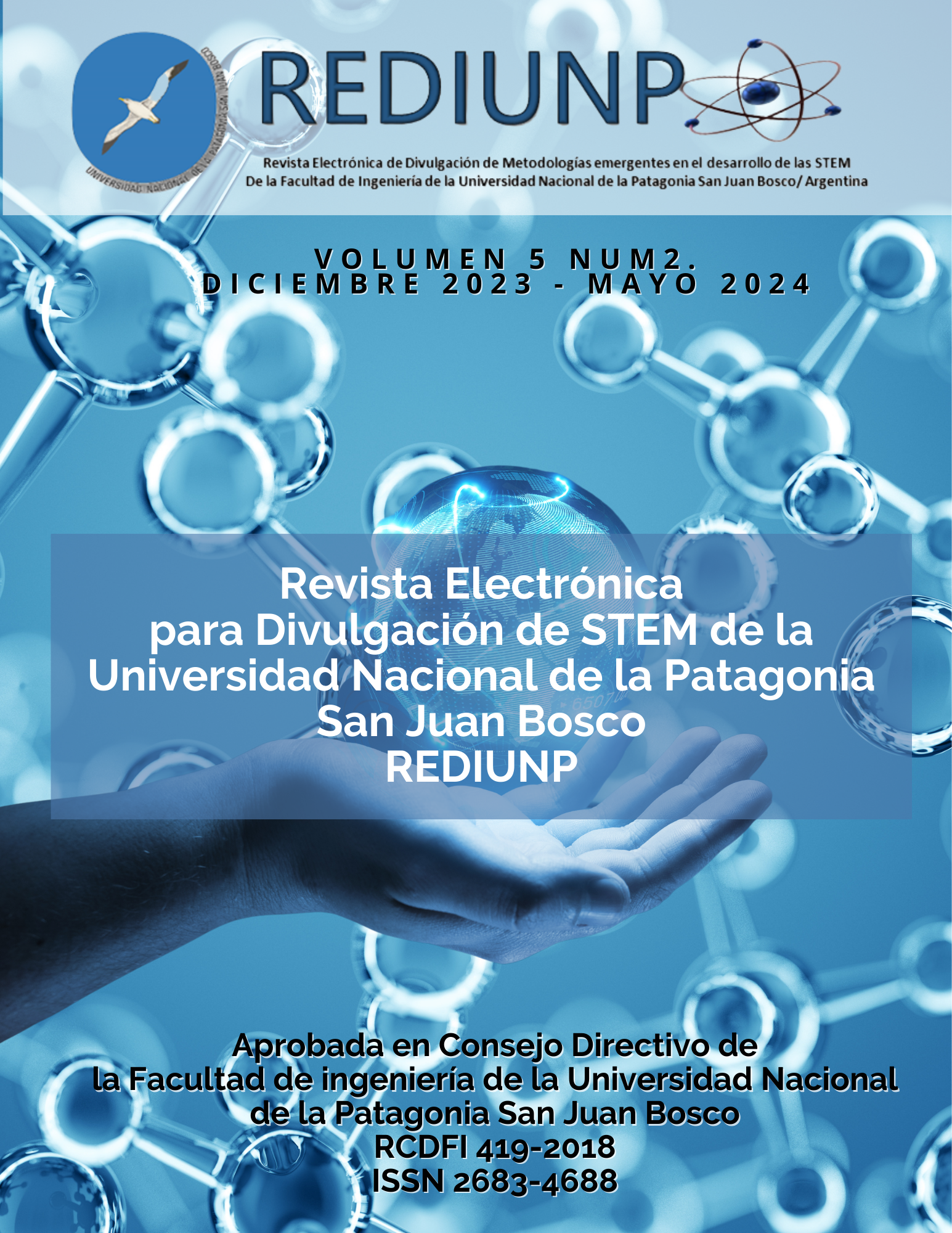 					Ver Vol. 5 Núm. 2 (2023): Revista Electrónica de divulgación de STEM de la Facultad de Ingeniería de la Universidad Nacional de la Patagonia San Juan Bosco.
				